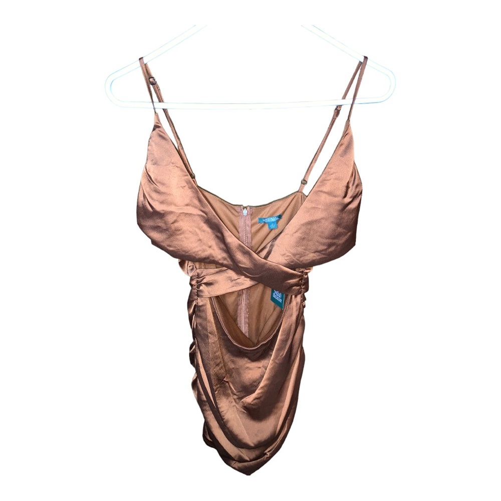 Wild Fable Bronze Party Dress
